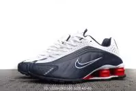 chaussures nike shox r4 australia hommes blue red